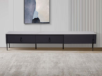 CBD 国际知名品牌 现代简约畅销百搭 宾利白岩板台面2米电视柜（此产品有短途物流费）