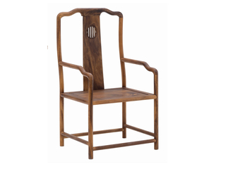  新中式 芷谣主椅 进口胡桃木框架 茶椅