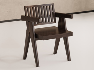  宋式 主椅 进口胡桃木框架 新中式 茶椅