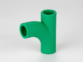 ANRRO 英伦爱喏PP-R彩色水管 顺水三通 规格20 数量144个/箱 绿色