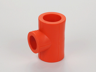 PP-R彩色水管 异径三通 规格32/25 数量96个/箱 橙色