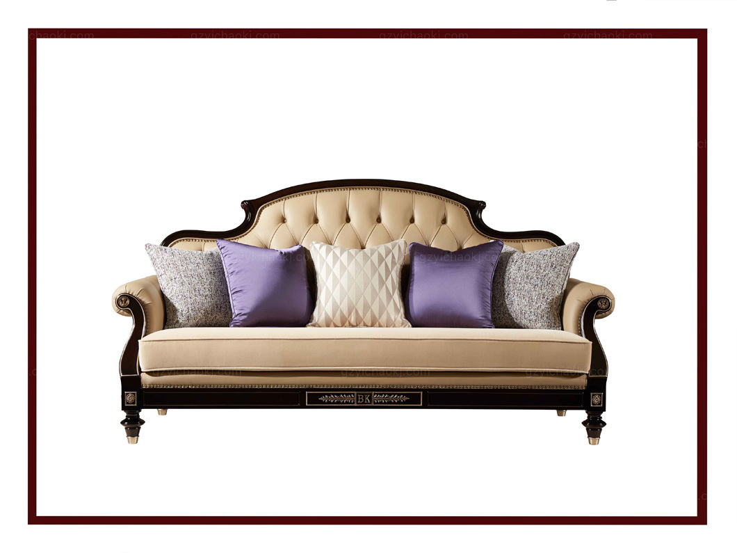 简美古驰 英伦贝克系列三人沙发