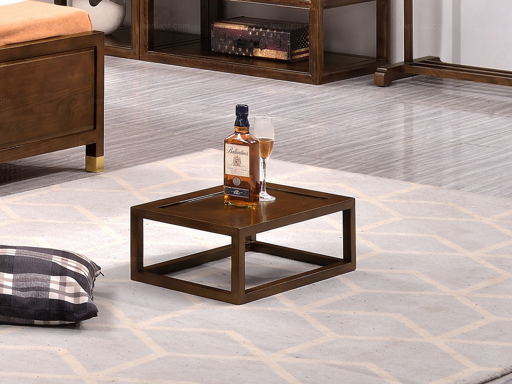 志盛木业 中式风格 北美进口白蜡木 胡桃色小坑几