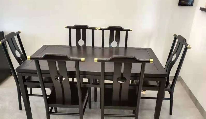 墨舍 新中式 东南亚进口红檀木 C952 长餐台