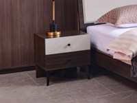 科隆印象 现代简约 碳素钢脚 小尺寸 床头柜