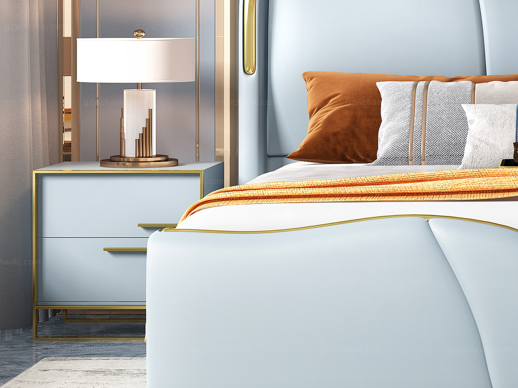 梵克美家 轻奢风格 床头柜