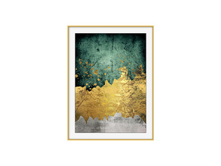  晶瓷+铝合金框 晶瓷画（摆场专用）