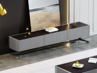 卡罗亚 现代简约 2.0米 哑光岩板+实木抽屉 电视柜