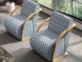 梵克美家 轻奢风格 甄选真皮+实木底架 舒适稳固 休闲椅