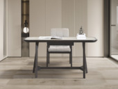 Milantti 米兰蒂 极简风格 精品实木 1.4米书桌